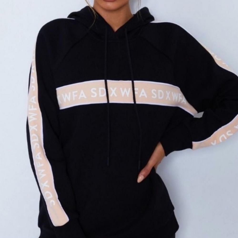 Sarahs Day x WFA white fox active hoodie